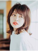 外ハネくびれカール/20代/30代/40代/50代/岡山/表町