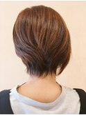 【morio鶴瀬】大人可愛いアシンメトリー毛先透け感ショート