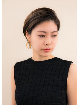 ダアッカ(da acca) 20代30代大人可愛い☆シークレットハイライトハンサムショート