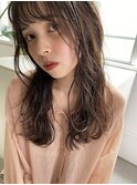 kico☆セミウェットウェーブ×透け感×オリーブカラー
