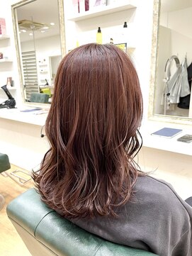 アクルヘアーバイテソロ(AKUR hair by tesoro) ヌーディーピンク