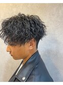【gravent住吉】ツイストスパイラル×刈り上げマッシュ