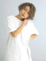 ソシエ 生駒店&nbsp;透明感ショートボブ/外ハネボブ