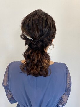 ヘアセットサロン サロンエイミー(salon aemii) ローポニーテール