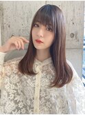 大人かわいい小顔ミディアム20代30代40代