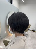 奥行きショートボブ