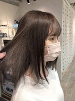 コワファーストナガサキシャンプーボーイ(COIFF1RST NAGASAKI SHAMPOO BOY)&nbsp;ブリーチなしWダークグレージュ