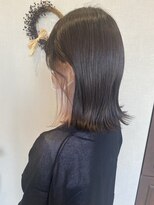 アリーナ 緑が丘店(arena) ピンクベージュなイヤリングカラー