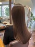【時短スタイリング♪】カット＋ナチュラルストレート￥17600￥14080