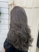 ジゼル 博多筑紫口店(GiseL)&nbsp;透明感グレージュ【博多駅筑紫口】@halu_the_world