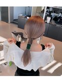 タイトヘア☆ローポニー