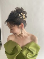 ヘアメイク マリア 福岡天神西通り(hair make MARIA)&nbsp;ブライダル ゆるふわアップ