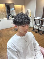 グート ヘアーメイク(gut HAIR MAKE) メンズ 波巻きパーマ ダメージレスパーマ