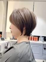 ロンドジェネルーズ 柏(Lond generous)&nbsp;【高嶋優】アッシュカラー/小顔/ショートボブ