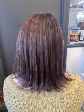 ジュイール 武蔵村山店(jouir) ハイライトカラー& ラベンダーピンク