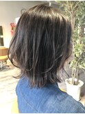 大人ミディ×透明感グレージュ【横須賀中央　Really】