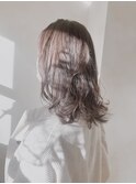 20代30代ブリーチなし透明感アッシュブラウン