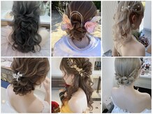 ブライダルヘアメイク多数在籍☆理想のスタイルを形にします！