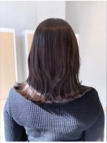 ロウ 町田(ROW)&nbsp;大人かわいいくびれミディラベンダーインナーカラー
