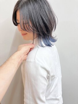 似合わせ/白髪ぼかし/インナーカラーに特化した髪質改善サロン 元住吉 武蔵小杉 うるちゅる髪に髪質改善される髪質改善×似合わせカラー/元住吉