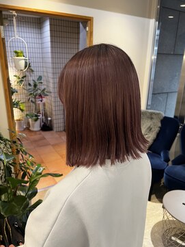 パラゴ(PARAGO.) 《緑橋/城東区/女性サロン》春カラー♪ピンクベージュ