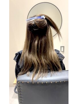 ジーナ 流山おおたかの森(Zina) ハイライト毛への縮毛矯正☆/髪質改善/流山おおたかの森