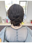 ヘアアレンジヘアセット