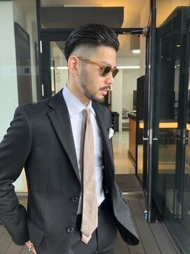 フラッグヘアー 博多駅前店(Flag HAIR) 短髪ツーブロック束感モテる黒髪