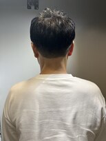 スカイブルー(Sky Blue)&nbsp;爽やかメンズツーブロック