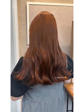 シルク(silk) orangebrown