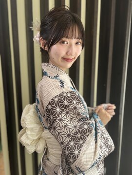 ネオリーブ シュシュ 神保町店(Neolive susu) 浴衣着付け 浴衣ヘアアレンジ