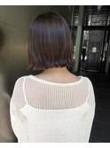 ★くびレイヤー前髪ありイメチェンくびれボブ