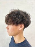 シャドウパーマ/メンズカット/ツイストスパイラルパーマ