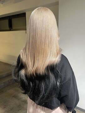 ザ オーダー(THE ORDER) 裾カラー/グラデーション/名古屋/デザインカラー/ケアブリーチ