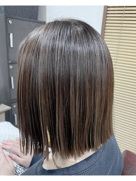 ゴロクヘアー(56 hair) ハイライトタッセルボブ【56hair戸越銀座】
