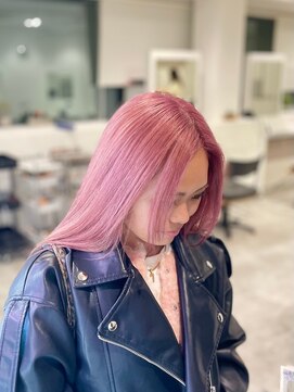 カラ 京都河原町(Kala) ハイライトバレイヤージュダブルカラーケアブリーチ20代30代