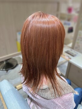 クルム(KURUMU) オレンジピンク/ブリーチカラー