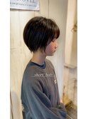 ナチュラルショートボブ