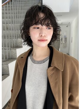 トリッカ 銀座(tricca) 外ハネボブ/ ウェーブヘア/ワイドバング/簡単スタイリング