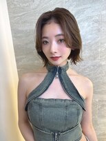 ロンドガーネット 池袋(Lond garnet)&nbsp;イメチェン外ハネボブ美髪ワイドバングレイヤー髪質改善縮毛矯正