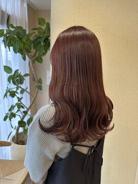 ランリ 名古屋名駅(ranri) 【20～30代】ピンクブラウン　NANAMI