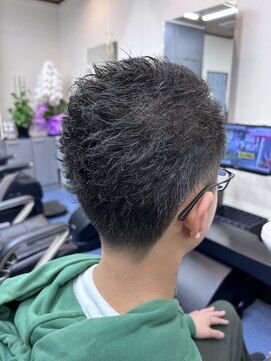 ヘアーサロンオギシマ ツーブロック×ソフトモヒカン