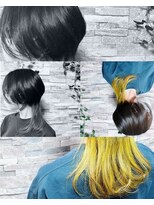 アイビー ヘアーアンドパーソナルカラー(I'B Hair & Personal Color)&nbsp;すそカラー×クラゲ