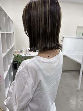 キートス 高知店(kiitos) ★パツっとボブスタイル