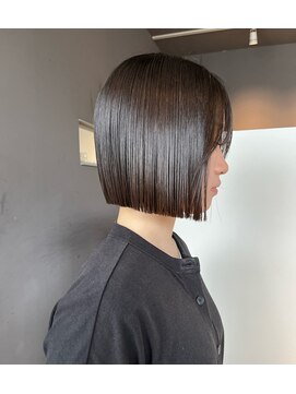 ヘアーエスクールシーユー 枚方T-SITE店(hair S.COEUR×Cu) 枚方ボブ