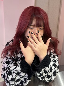 ダズリングディア(Dazzling Deer) レッド／ミディアム／暗めカラー