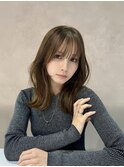 ブリーチなしダブルカラー/レイヤー/縮毛矯正/髪質改善/学割U24