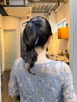 デイジードゥ(Daisy duex)&nbsp;ポニーテール/ヘアアレンジ/リボンアレンジ/お呼ばれヘア