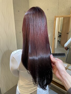 ルミエール(Lumiere) ボルドーカラー「ロングスタイル」