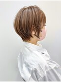 王道ふんわりショートボブ
